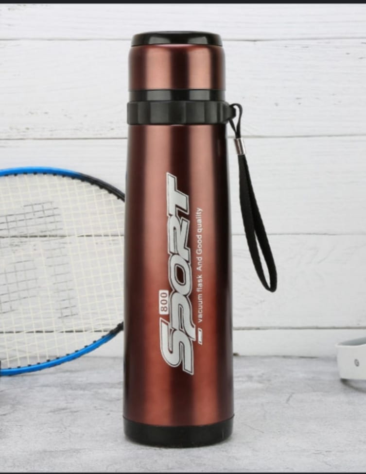 STAINLESS STEEL SPORT VACUUM FLASK – 600ML