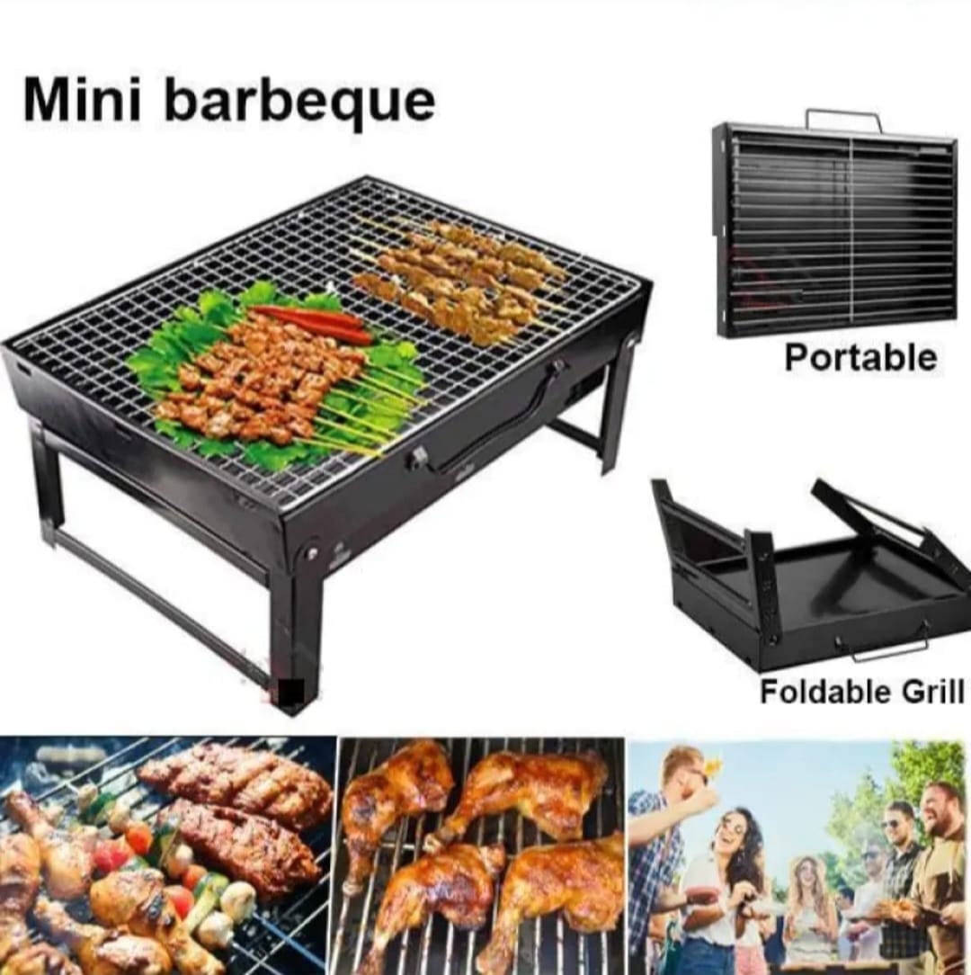 PORTABLE FOLDABLE MINI BARBECUE GRILL